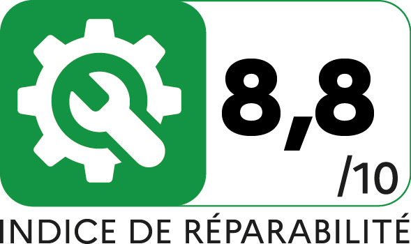 indice de réparabilité de 8,8/10