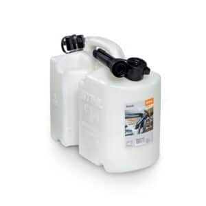 Bidon combiné huile 3L et carburant 5L