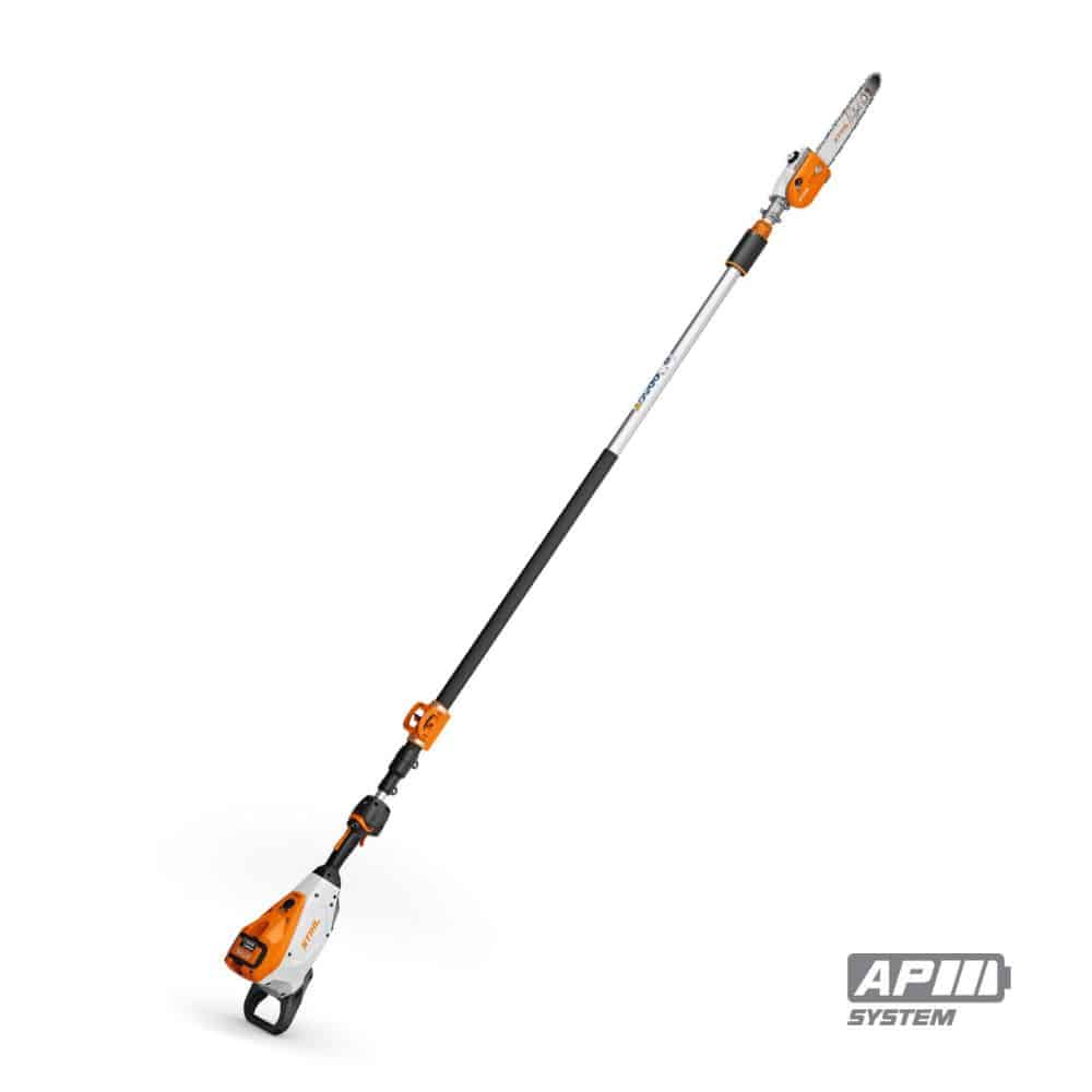 tronçonneuse à perche , batterie AP système de Stihl