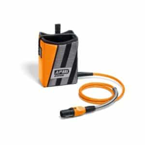 Pochette avec câble de connexion pour batterie AP Stihl