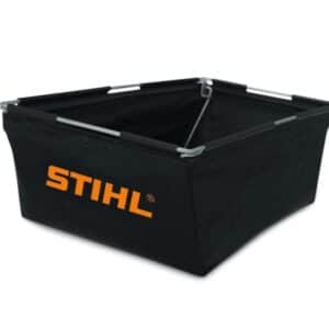 bac pour ramasser plus facilement les déchets de votre broyeur Stihl