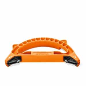 Affuteur utilisable avec les ébrancheurs, sécateurs, hachettes et haches ainsi que les couteaux et ciseaux ménagers.