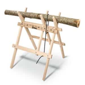 chevalet pour scie des buches de bois de chauffage