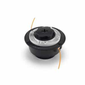 Tête de coupe pratique, réglage facile de la longueur du fil en tapant sur la tête de coupe