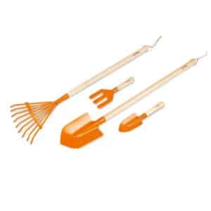 set d'outil de jardin pour enfant de la marque Stihl