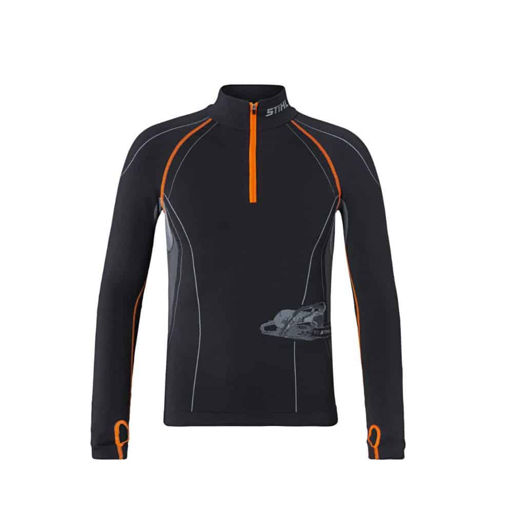 Sous-vêtement manche longue, tissu absorbant, respirant, qui sèche rapidement