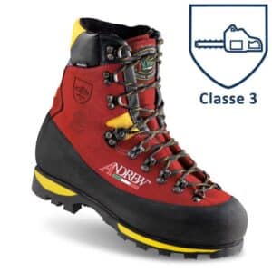 Les chaussures forestières Antelao Wood sont conçues pour les travaux forestiers intensifs et prolongés, en particulier en milieu montagneux et sur terrains difficiles.