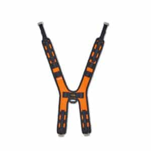 Conçu pour compléter la ceinture ADVANCE X-FLEX, ce harnais améliore la répartition du poids et réduit la fatigue, même lors du port de charges importantes comme les batteries