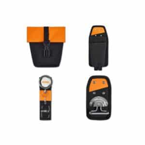 Pensé pour les travaux d’entretien forestier, le Kit Forêt ADVANCE X-FLEX Basic comprend : une pochette Universal ADVANCE X-FLEX, un étui pour coins ADVANCE X-FLEX, un porte-craie ADVANCE X-FLEX, et un porte-outil ADVANCE X-FLEX,