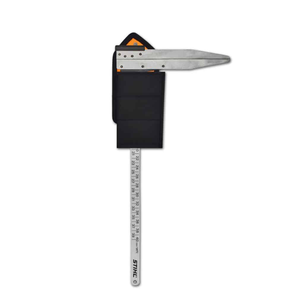 Pochette conçu pour fixer le pied à coulisse ou compas à la ceinture Advance Flex