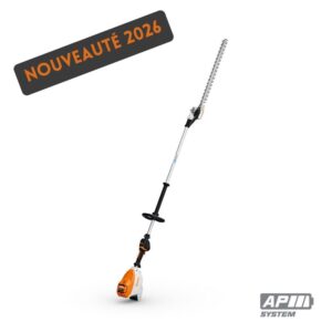 Le STIHL HLA 140 B est un taille-haie à batterie longue portée conçu pour les professionnels du jardinage et de l’aménagement paysager. Léger, silencieux et performant,