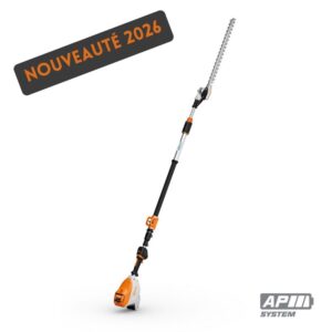 Le STIHL HLA 150 B est un taille-haie sur perche à batterie conçu pour les professionnels des espaces verts, des collectivités et du paysagisme.