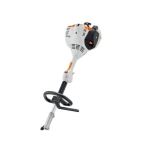 Moteur KM 56 RCE de Stihl, tous les outils CombiSystem se fixe dessus facilement sans outil.